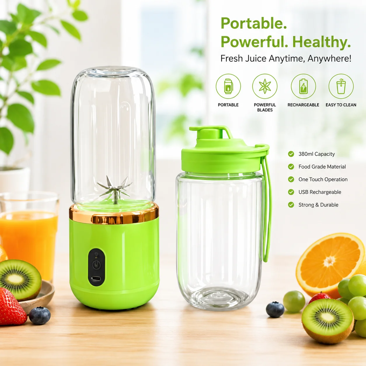 Mini Portable Juicer Blender - Image 3